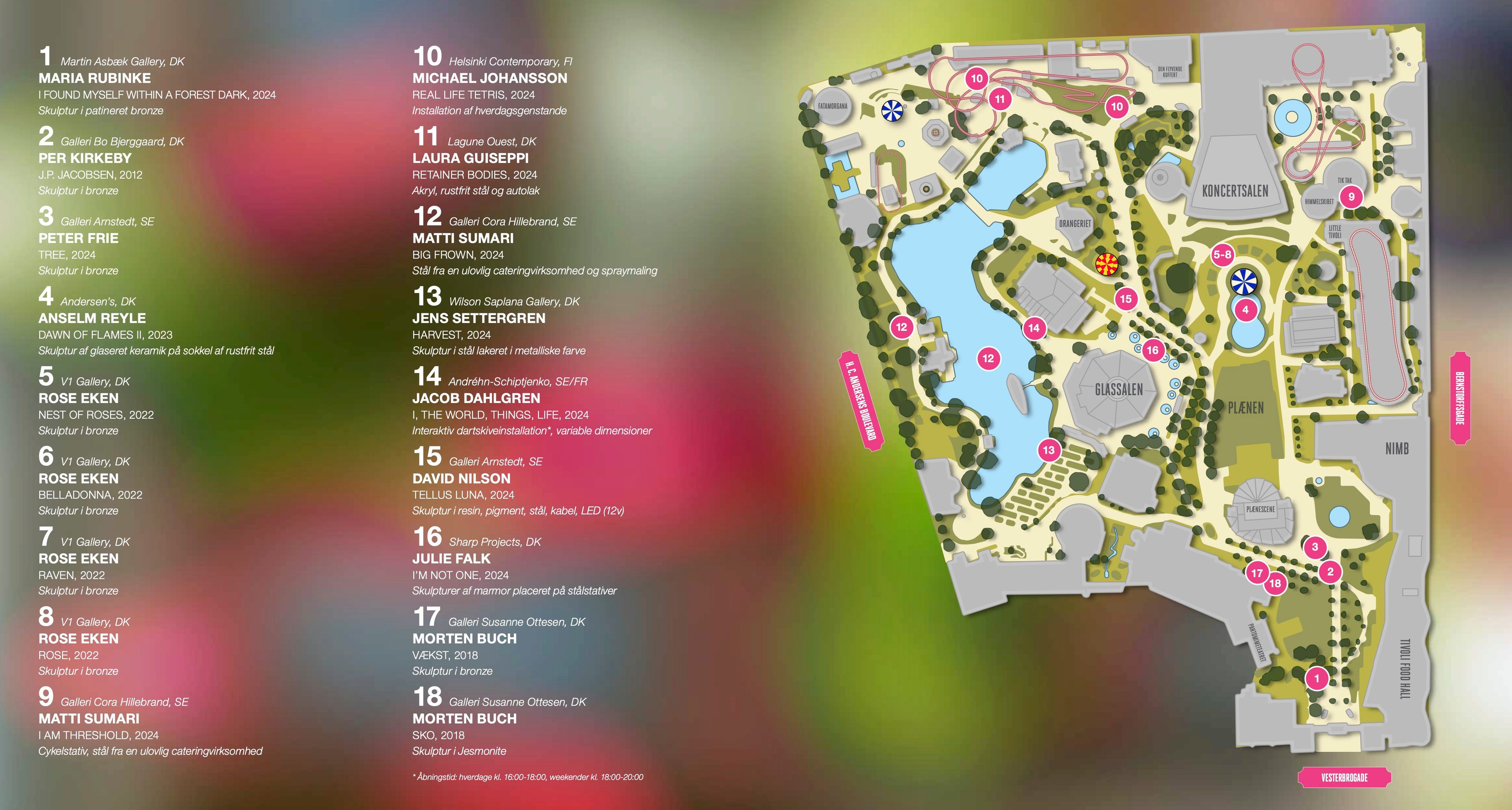 Stereo Guide Map CHART in Tivoli 2024 | CHART
